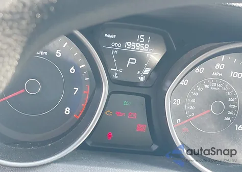 2013 Hyundai Elantra Gls из США, поврежденный, VIN 5NPDH4AE7DH349614